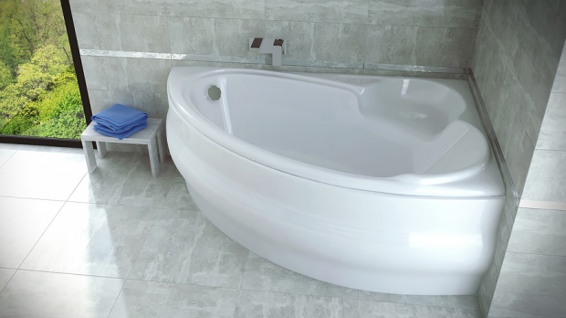 Акриловая ванна Besco Finezja Nova 170x110 R