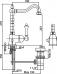 Смеситель для раковины Cezares Margot (MARGOT-LSM2-01-Bi) - фото №2