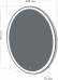 Зеркало Бриклаер Эстель-3 60 с подсветкой, сенсор на зеркале - фото №7