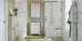 Душевой уголок STWORKI Дублин 100x100 см профиль хром глянец, стекло матовое 3GW115TTKK000 - фото №4