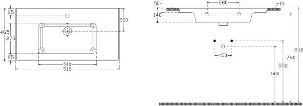 Раковина Allen Brau Fantasy Flat 92x47, с переливом, белая