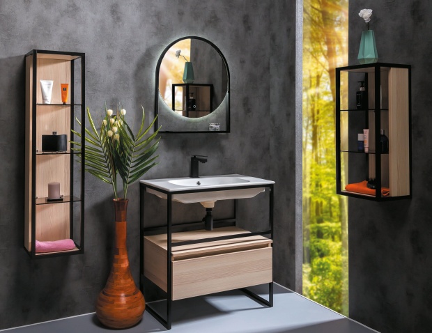 Комплект мебели Armadi Art Loft 80 light wood, напольная