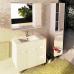 Комплект мебели Comforty Модена М 90, напольная, белая матовая - фото №1