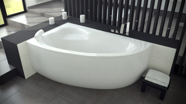Акриловая ванна Besco Natalia 150x100 L