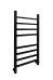 Полотенцесушитель водяной INDIGO ALETTO 80x50 (LALWPF80-50BR) черный муар - фото №2