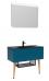 Комплект мебели CREAVIT ZEON 100 лазурно-синий - фото №1