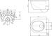 Унитаз подвесной SSWW NC2038V ультратонкое сиденье - фото №5