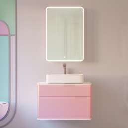 Комплект мебели Jorno Pastel 80 розовый иней