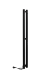 Полотенцесушитель электрический INDIGO STYLE PRO  120x10 (LSPRE120-10BRRt) черный муар - фото №2
