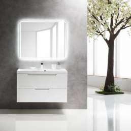Комплект мебели BelBagno Vittoria 100 bianco lucido