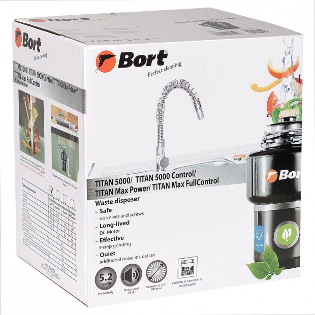 Измельчитель отходов Bort Titan 5000 (91275783)