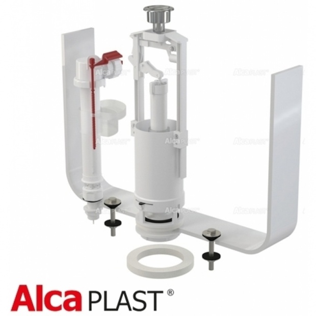 Выпускной комплект для бачка ALCA PLAST (SA2000S 1/2" CHROM)