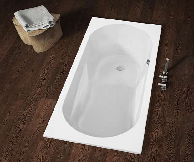 Акриловая ванна Riho Bathtubs Lazy 180х80 R