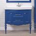 Комплект мебели ValenHouse Эстетика 100, синяя, подвесная, ручки хром - фото №3