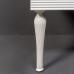 Ножки для мебели Armadi Art Vallessi Avangarde Spirale 35 см, белый глянец, 2 шт. - фото №1
