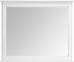 Зеркало ASB-Woodline Венеция 100 белое, патина серебро - фото №2