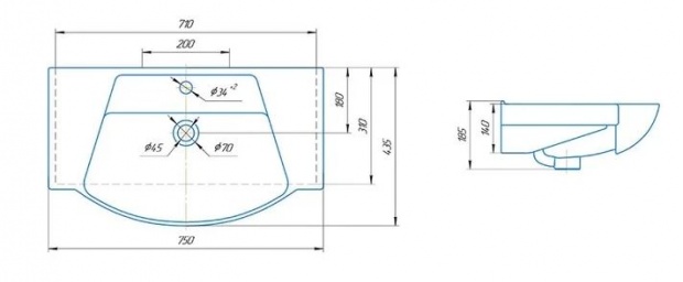 Комплект мебели OPADIRIS ТИБЕТ 75 нагал, с художественным стеклом