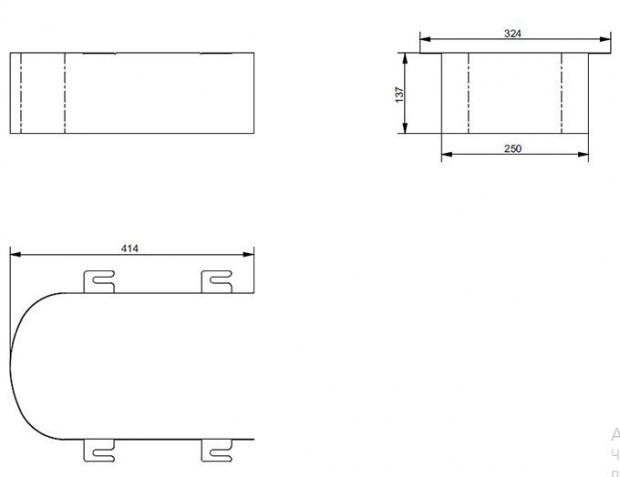 Декоративная панель для подвесного унитаза TOTO SG (7EE0007)