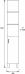 Шкаф-пенал Onika Тимбер 30.01 R, серый, дуб сонома - фото №7