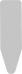 Чехол для гладильной доски Brabantia PerfectFit E 317309 124x45 металлизированный - фото №1