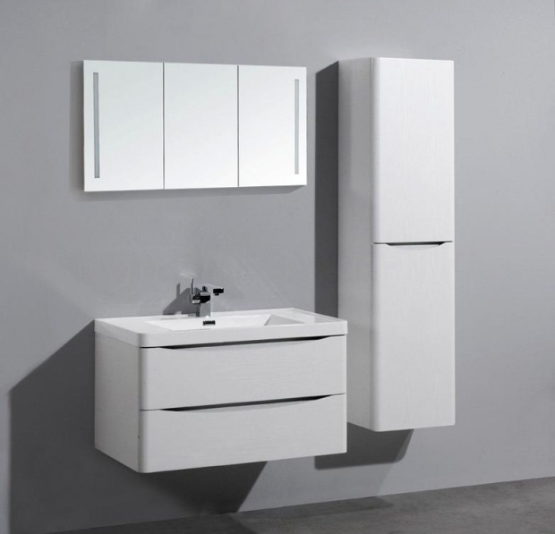 Комплект мебели BELBAGNO ANCONA-N 120 bianco lucido