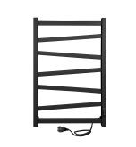Полотенцесушитель электрический INDIGO ELEMENT 80x50 (LCEEPF80-50BRRt) черный муар