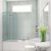 Шторка на ванну GuteWetter Trend Pearl GV-861A левая 70 см стекло бесцветное, фурнитура хром - фото №1