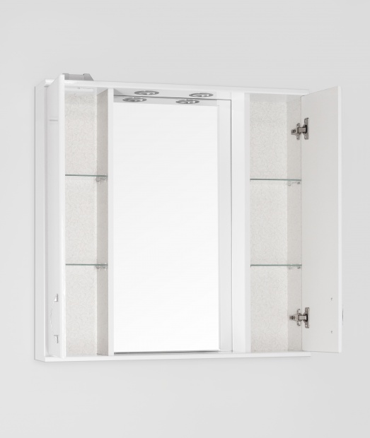 Зеркало-шкаф STYLE LINE Панда (ЛС-00000125) 80см