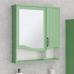 Зеркало-шкаф Runo Марсель 65, зеленый - фото №1