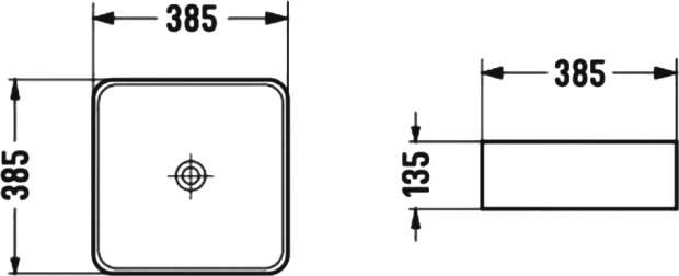 Раковина BOND S57-388 черная