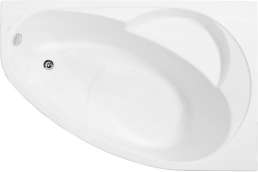 Акриловая ванна Vagnerplast Flora 150x100 R ультра-белая