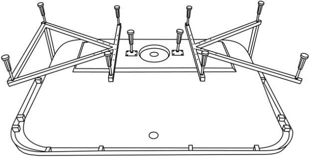 Акриловая ванна Excellent Pryzmat Slim 170x75