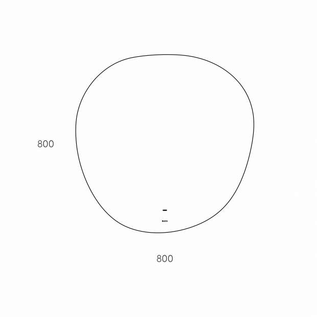 Зеркало BOND CIRCLE 80 (M37ZE-8080)