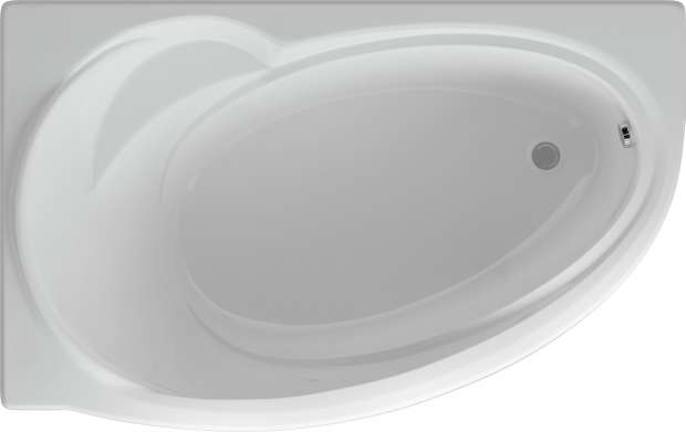 Акриловая ванна Aquatek Бетта BET160-0000027 160x100 L, с фронтальным экраном