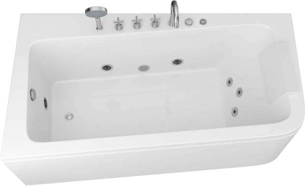 Акриловая ванна Grossman GR-17095-1 170x95, L
