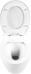 Унитаз подвесной Art&Max Imola безободковый, с микролифтом AM217CHR - фото №4