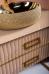 Тумба с раковиной Armadi Art Monaco 100 со столешницей капучино, золото - фото №4