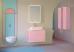 Зеркало-шкаф Jorno Pastel 60, розовый иней - фото №2