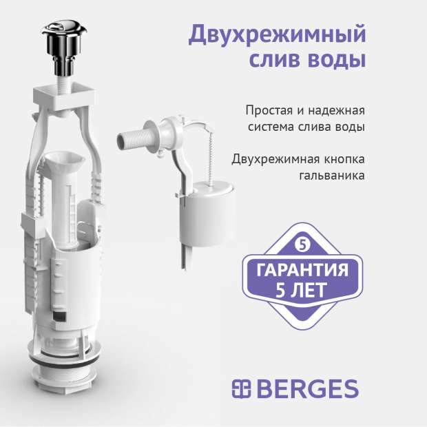 Комплект арматуры BERGES EKO 22 (030622)