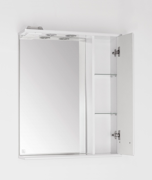 Зеркало-шкаф STYLE LINE Ирис (ЛС-00000019) 65см