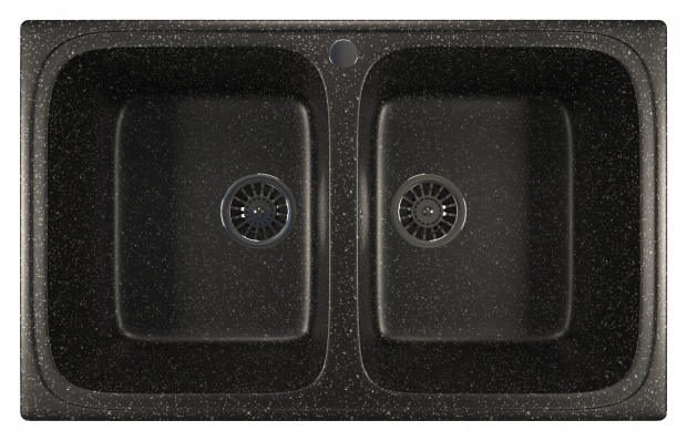 Мойка кухонная Mixline ML-GM23 (525186) черная
