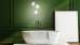 Смеситель для ванны с душем Lemark Bronx LM3744BL напольный, черный - фото №3