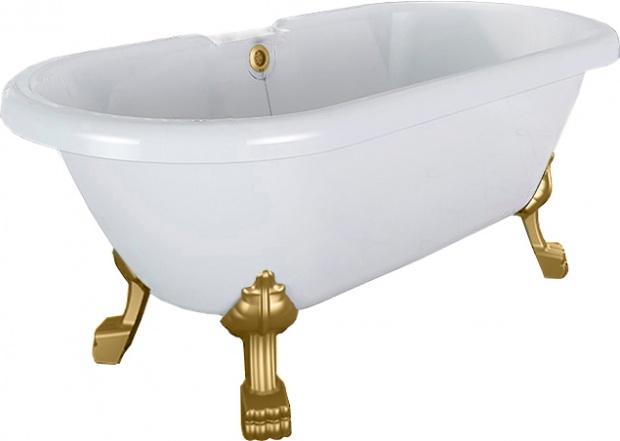 Акриловая ванна Radomir Леонесса 1 175x80 ножки золото