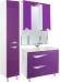 Комплект мебели Bellezza Эйфория 100 фиолетовая - фото №2