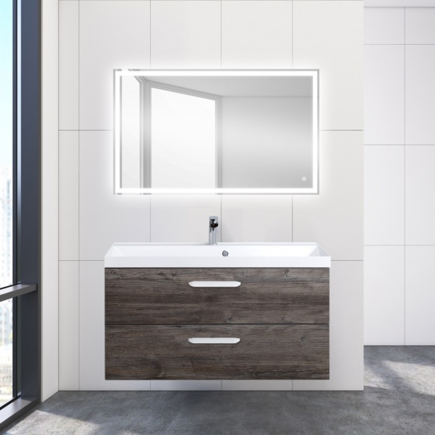 Тумба с раковиной BelBagno Aurora 100 pino pasadena