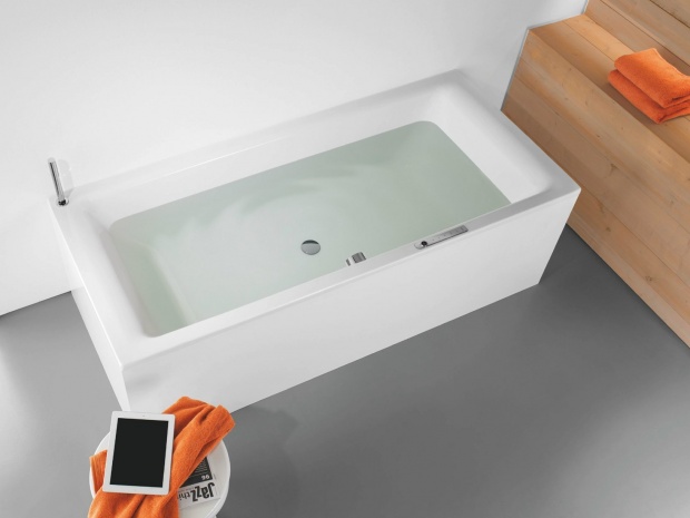Стальная ванна Kaldewei Ambiente Puro Duo 664 с покрытием Easy-Clean