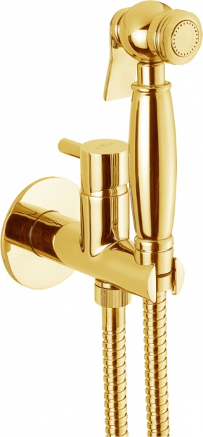 Гигиенический душ Webert EL870302010ANTIC со смесителем, золото