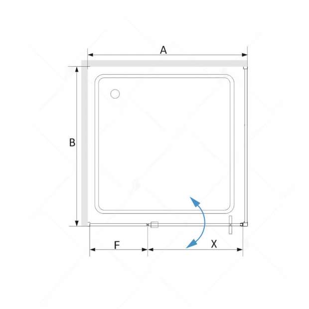 Душевой уголок RGW STILVOLL SV-44B 100x80x200 (06324408-014)