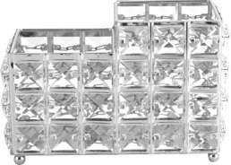 Контейнер Kassatex Crystal CRY-ORW-CR серебро