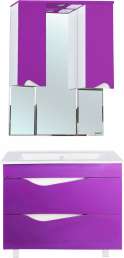 Комплект мебели Bellezza Эйфория 105 фиолетовая